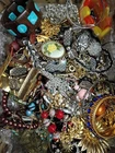 12 Lbs Vintage Junk Costume Jewelry LOT Repair Wear Broken Wearable Pin Resell +