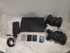 Sony PlayStation 2 Slim Black SCPH-70012 Bundle-2 Controllers & 4 Memory Cards  — photo 2