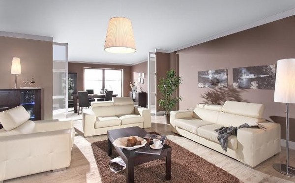 Sofa 2 Sitzer Design Sofas Polster Couchen Leder Relax Moderne Zweisitzer Neu-image