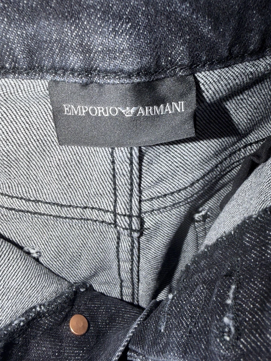 ARMANI Black Jeans for Men for sale | eBay