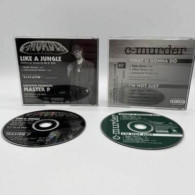 C-Murder Like A Jungle (CD, Promo, US, 1999, No Limit) What U Gonna Do Singles