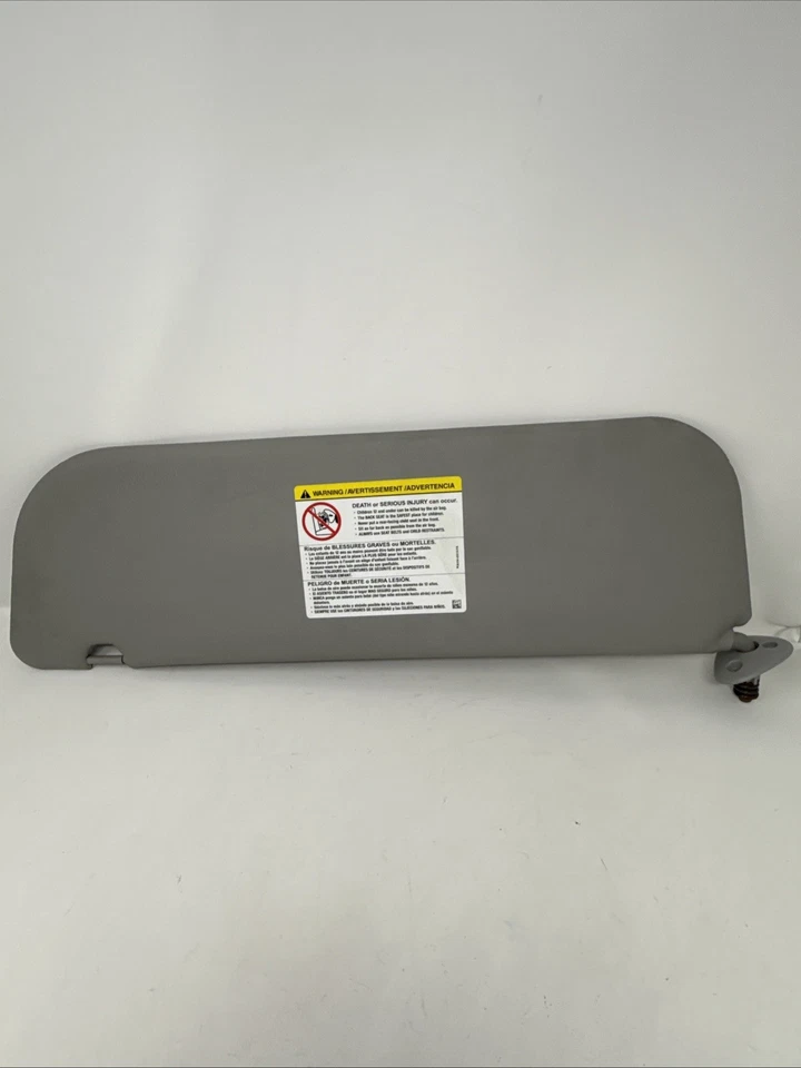 Par de parasoles gris vinilo derecha izquierda Ford E-Series Econoline E250 E350 2005-2019 Foto 4 de 4