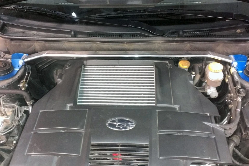 For Subaru Legacy 10-14 Race-Spec Front Upper Non-Adjustable Strut Tower Brace Foto 2 de 3