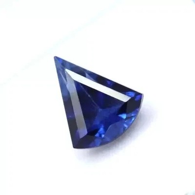 20 Ct Natural Ceylon Blue Sapphire Fancy Cut Certified Faceted Loose Gemstone