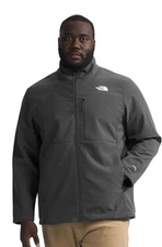 THE NORTH FACE Men’s Apex Bionic 3 Jacket, Size 3X, Water/Wind Resistant, Dark