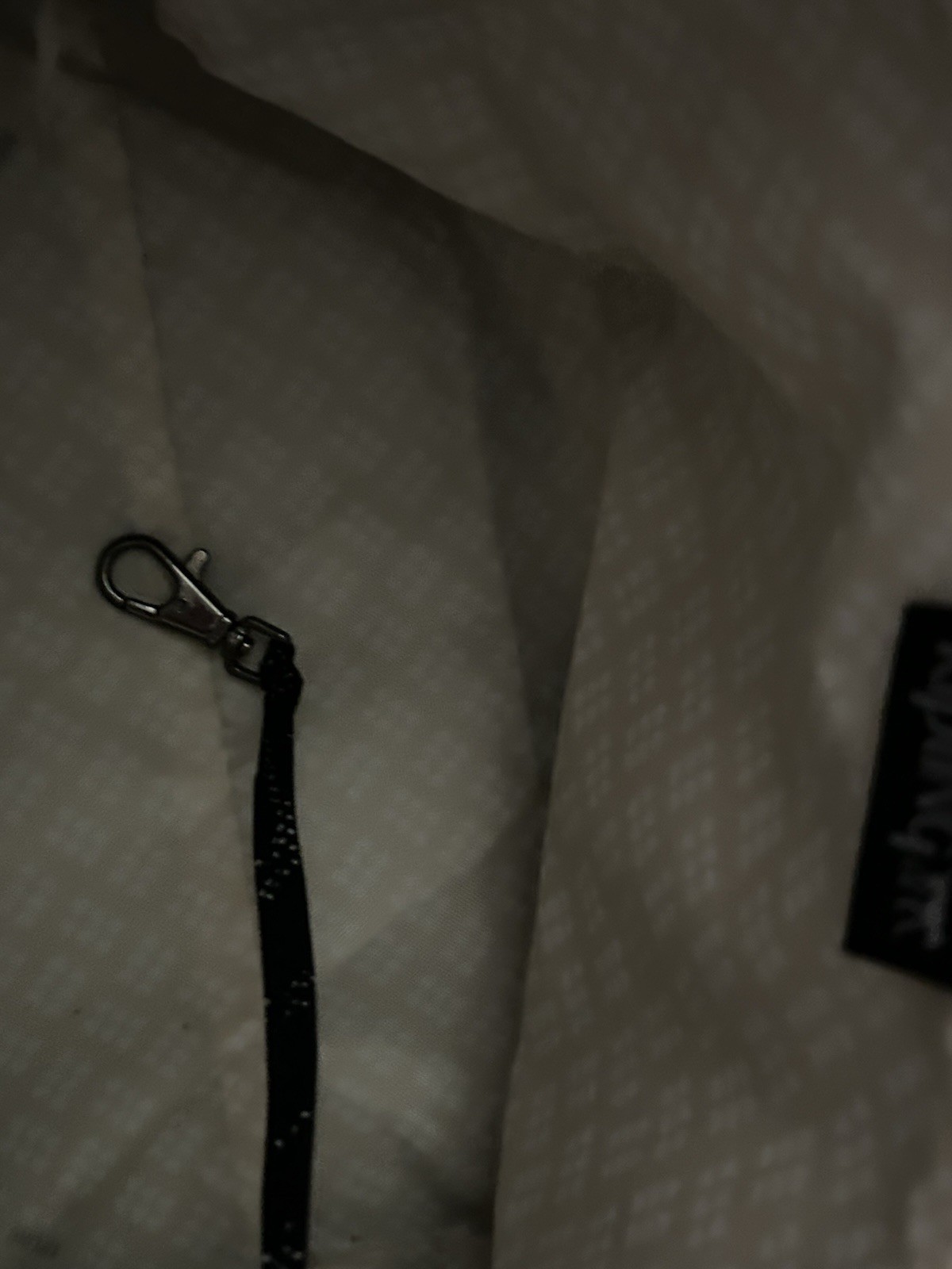 Kipling Black Rare Patterned Nylon Crossbody Shou… - image 13