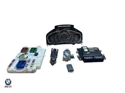 VOLVO XC60 2.0 Diesel Motor Steuergerät Kit Schlosssatz 31452623