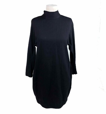 Cos Black Dress Long Sleeves Secretary Bow High Neck Minimalist Cotton Size 2 | eBay Cos Black Dress Long Sleeves Secretary Bow High Neck Minimalist Cotton Size 2 | eBay