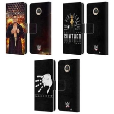 OFFICIAL WWE GUNTHER LEATHER BOOK WALLET CASE COVER FOR MOTOROLA PHONES