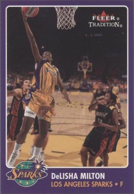 2001 Fleer Tradition WNBA - DeLisha Milton-Jones #105 - 1 of 2