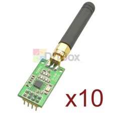 10X CC1101 Wireless Transceiver 433MHZ SMA Antenna Wireless Module