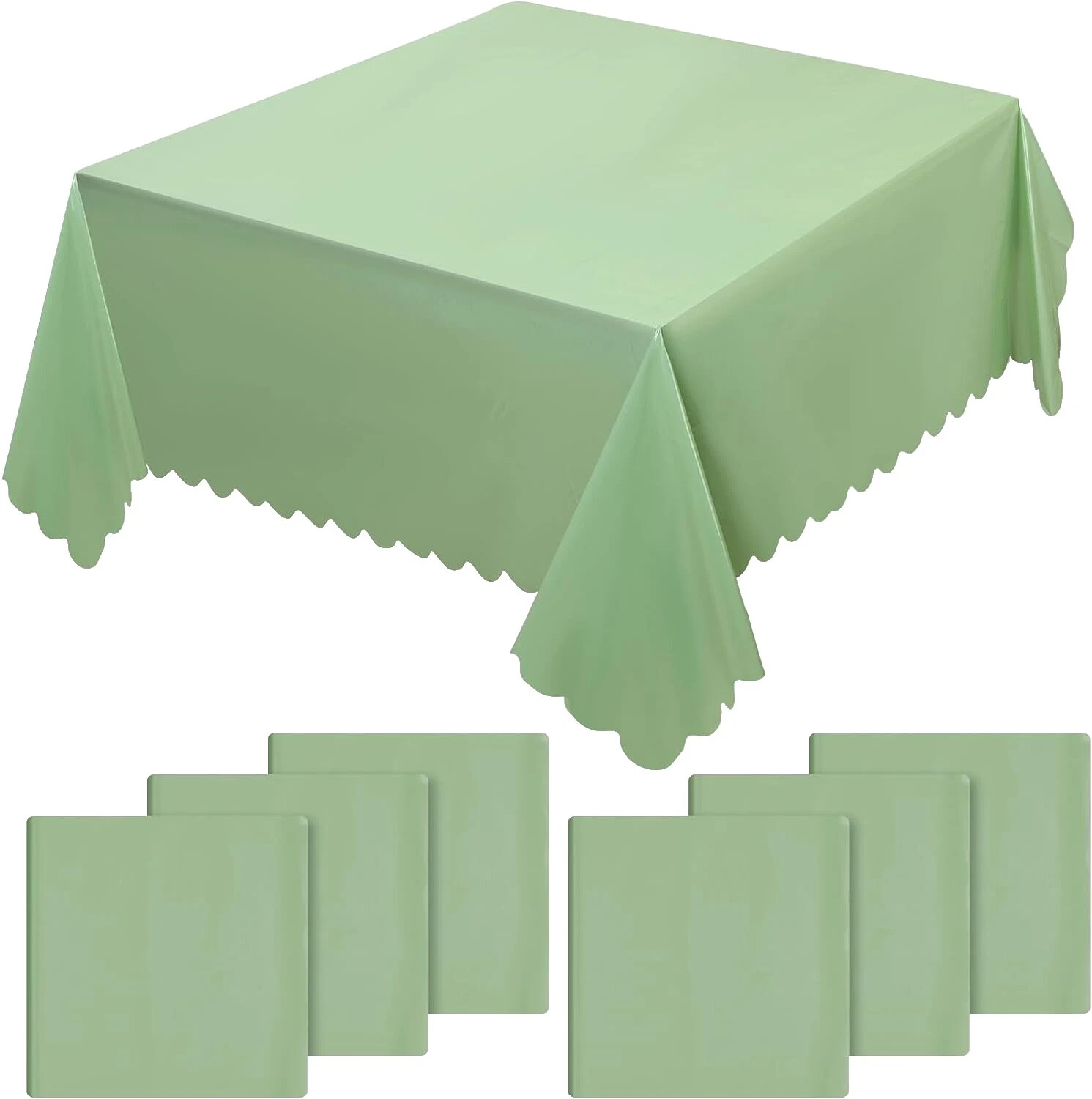 Plastic Square Tablecloths