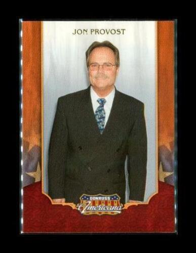 2009 PANINI DONRUSS AMERICANA TV Movie Actor Trading Card #51 JON PROVOST - Picture 1 of 2