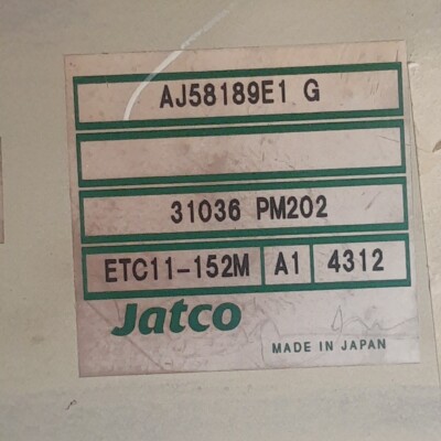 2004 Mazda 6 3.0L TCU TCM transmission control module unit ID