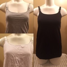 Loving Moments by Leading Lady Maternity Nursing Cami with Built-in Shelf Bra,