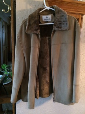 guy laroche leather jacket