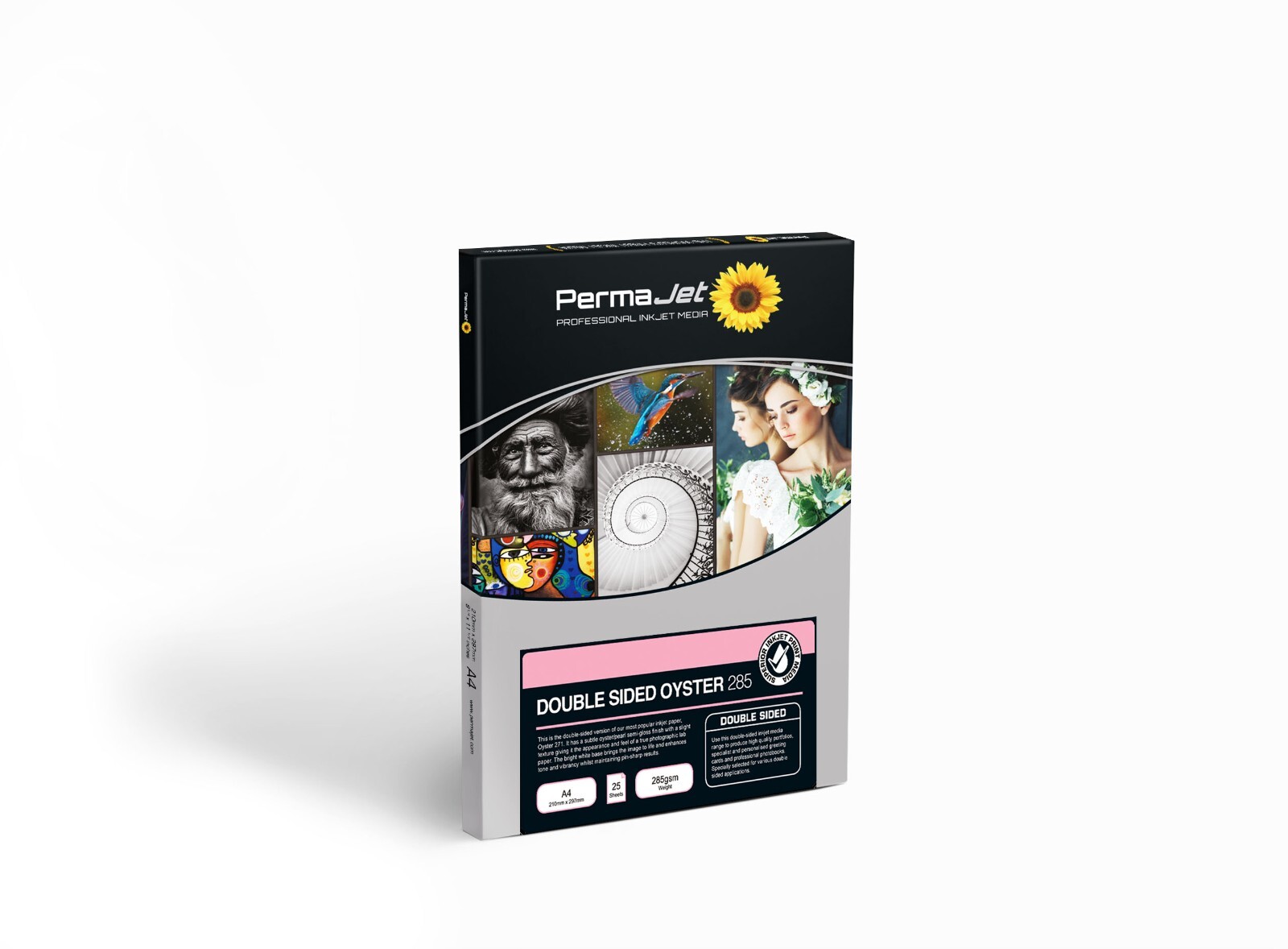 Permajet 51212 Inkjet Paper - A4 - Double Sided Oyster - 285gsm - 25 Sheets