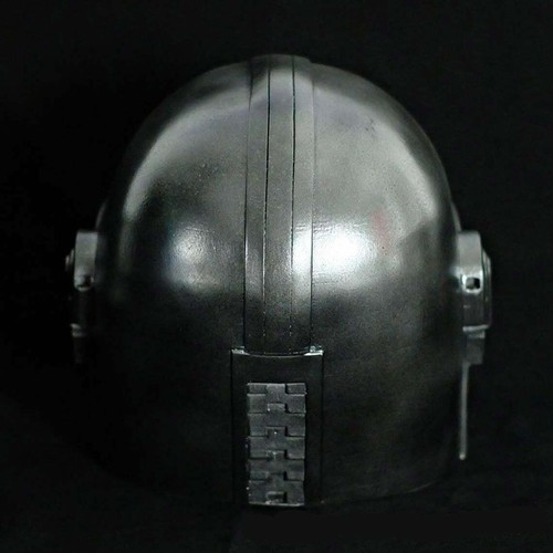 Steel Mandalorian Helmet With Liner and Chin Strap (For LARP/Costumes/Role Plays - Picture 5 of 6