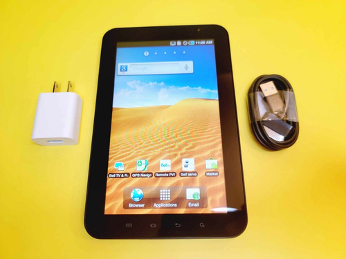 SAMSUNG GALAXY TAB GT-P1000M ANDROID TABLET 7.0" TFT TOUCH 3MP WIFI+3G SIM MODEL