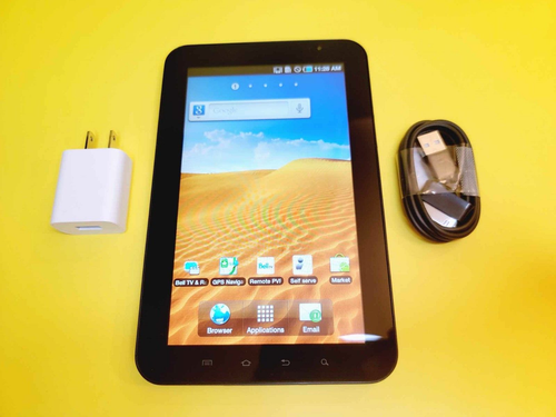 Samsung Galaxy Tab GT-P1000M Android Tablet 7,0" TFT TOUCH 3MP WIFI + 3G SIM MODELL - Bild 1 von 10