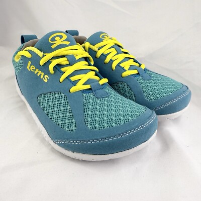 Lems Primal 2 Shoes Womens US 4- 4.5 Teal Minimalist Barefoot Running NEW (Read)