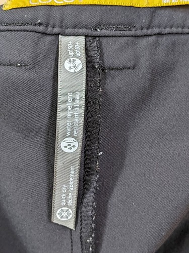 LOLE Black Skorts Mini Skirt Nylon Quick Dry UPF50+ Pockets Hiking Outdoors 14 - Picture 8 of 13
