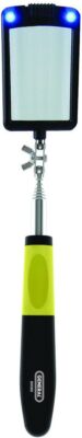 General Tools Telescoping LED Inspection Mirror 33'' Swivel 360°