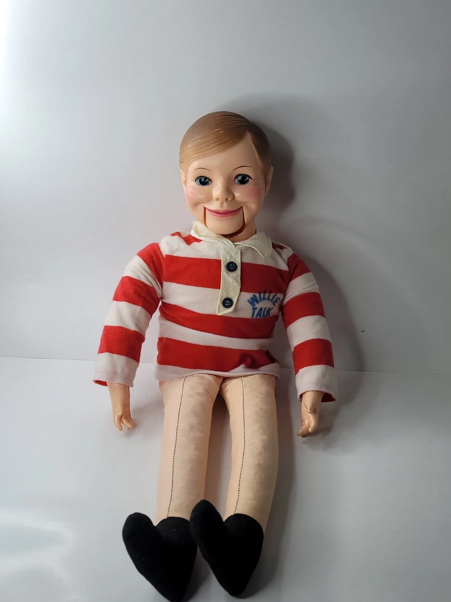 Willie Talk Ventriloquist Doll Vintage Horsman Toy 23