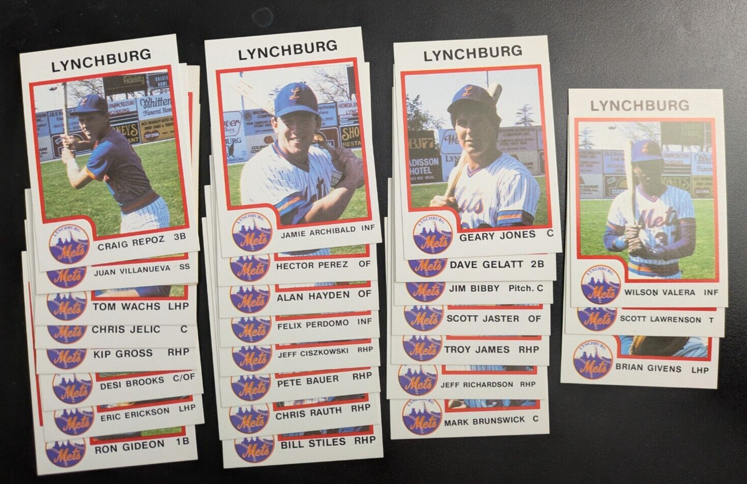 1987 ProCards Lynchburg Mets You Pick 1 - New York Mets A Minor League