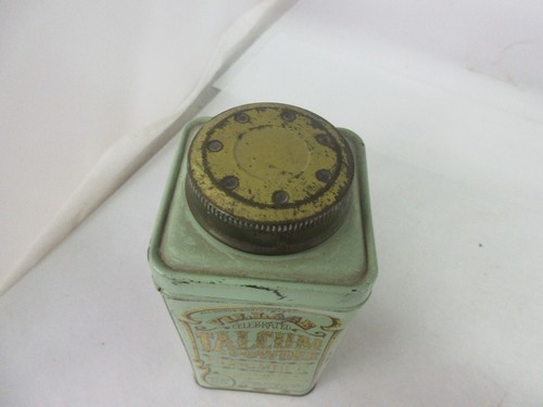 VINTAGE ADVERTISING VILLAGE TALCUM TALC TALCUM POWDER TIN S-2309 - 第 2/4 張圖片