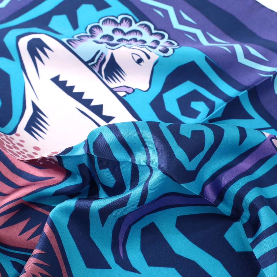 Hombre 100% Seda Bolsillo Cuadrado Constelación Serie Sagittariu53cm 21" Enrollado a Mano Foto 4 de 4