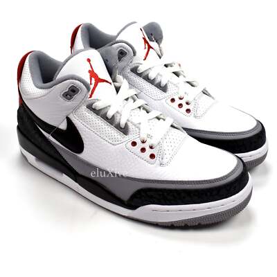 NWT Nike Air Jordan 3 Retro Tinker NRG Sneakers Cement Men's 10