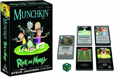 MUNCHKIN: Rick And Morty SEALED UNOPENED FREE SHIPPING 8e2
