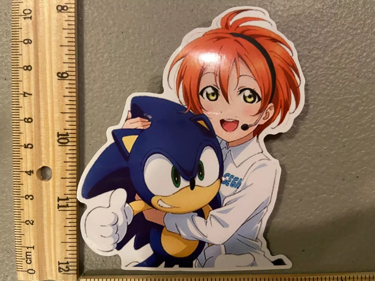 sonic and shadow love sticker - Pro Sport Stickers