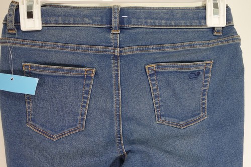 NWT Vineyard Vines Kids Girls Blue Denim Stretch Pants Size 12 - Picture 6 of 8