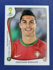 Cristiano Ronaldo #523 Portugal Sticker - Panini 2014 Brazil World Cup 