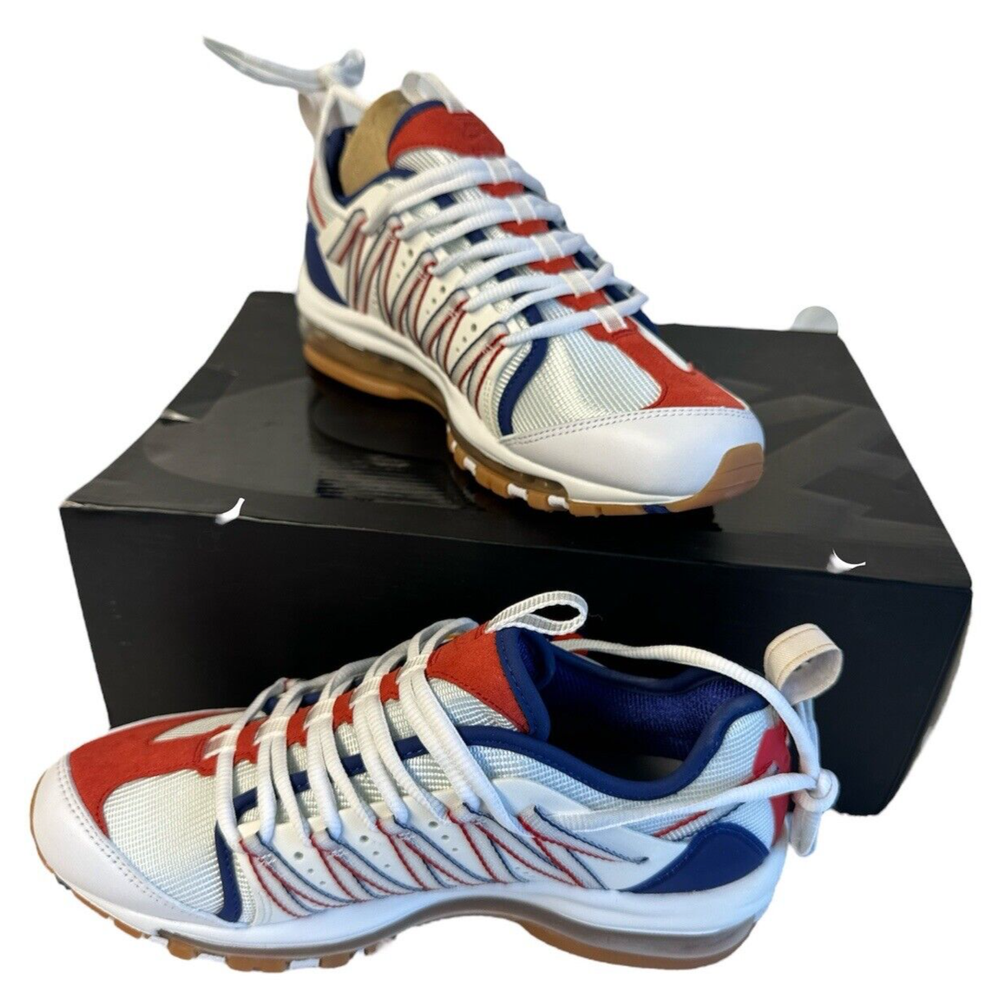 Nike Air Max 97 Haven CLOT Royal Red White Blue Gum Men Casual Sneakers AO2134-101