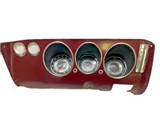 ORIGINAL GM Chevy Corvair Monza Instrument Cluster 1965-69  Automatic 2