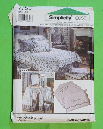 Simplicity 7755 - Bedroom Essentials - ONE Size - UNCUT Paper Sewing Pattern - Picture 4 of 4