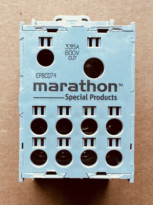 MARATHON Special  Products EPBCD74 600V 335A  Power Terminal Block