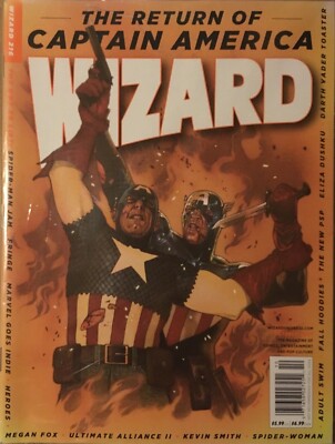 Wizard Magazin, 10-2009 USA, Comic & Entertainment, Return of Captain America