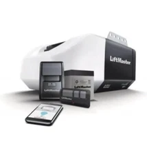 Liftmaster 81602 WiFi DC 1/2 HP Chain Drive Battery Backup Garage Opener No Rail