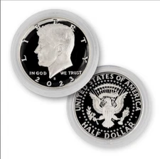 2021 S 90% Silver Kennedy Half Dollar Deep Cameo Gem Proof (Stock Photo)