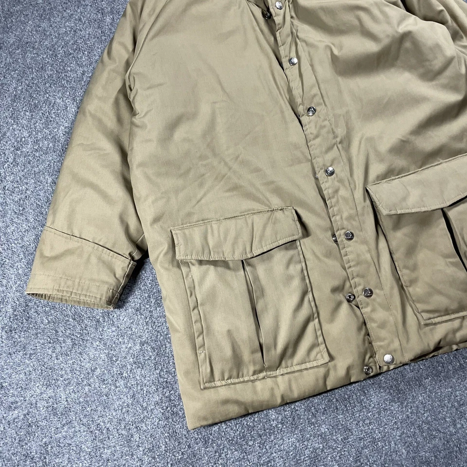 VINTAGE Gerry Parka Men's Size XL Puffer Jacket Coat Down Expedition USA 70s - image 3 of 4