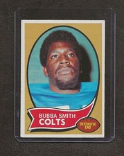 1970 Topps Football Card #114 Bubba Smith, Baltimore Colts, Rookie, VG-EX!. rookie card picture
