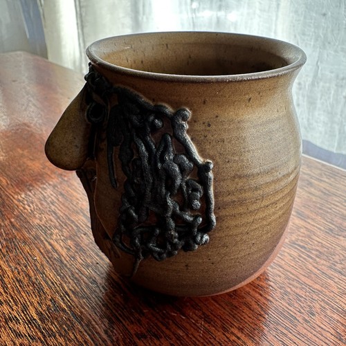 Kenyon Pottery Ugly Face Mug Stoneware Handmade 1970s Retro Hand Handle - Picture 5 of 12
