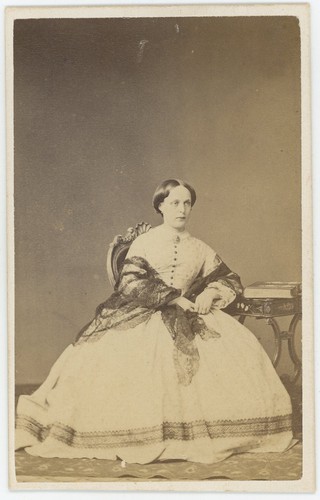 CDV C.1865. Louise Gleize Von Lablanque, Née Roquefeuille Oder