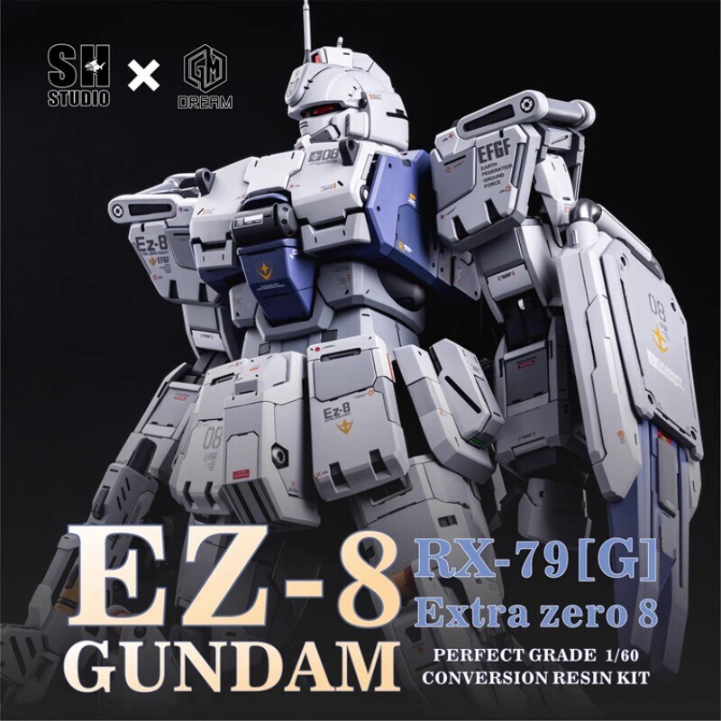 1/60 PG Gundam Ez8 RX-79G Resin GK Kit for Bandai Model Detail