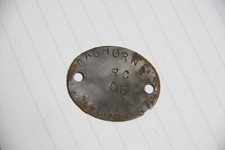 WW2 relic Dog-tag dogtag GHQ Liason Regiment PHANTOM WAGHORNE 14646557