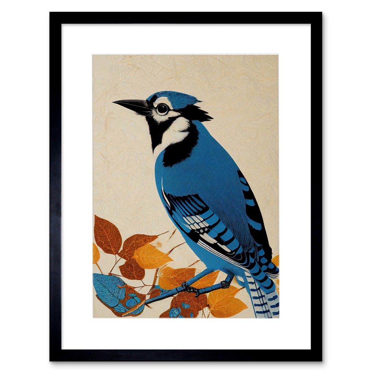 Wee Blue Coo Koi Fish Painting Greetings Card With Envelope - View #9